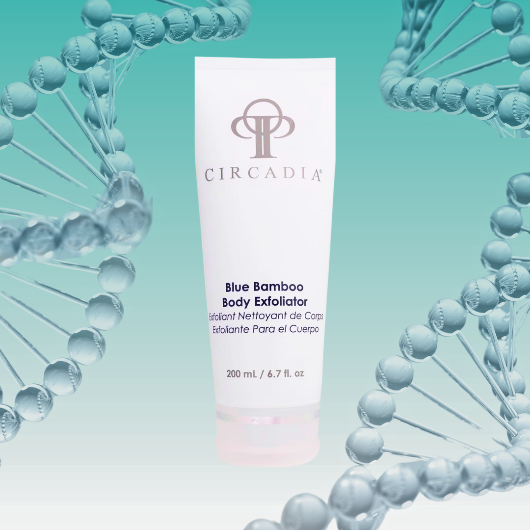 Circadia Blue Bamboo Exfoliator for Body