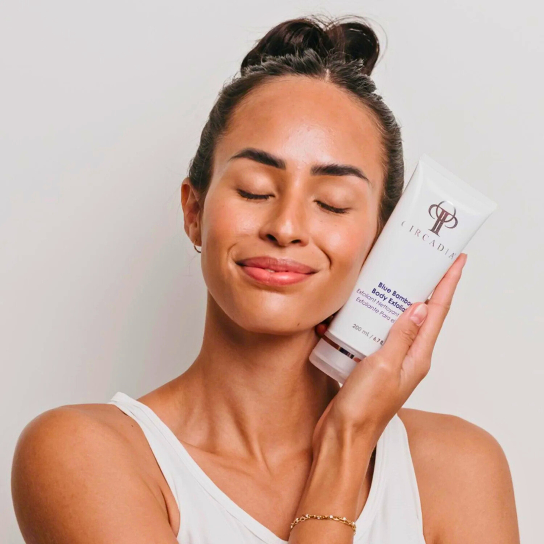 Circadia Blue Bamboo Exfoliator for Body