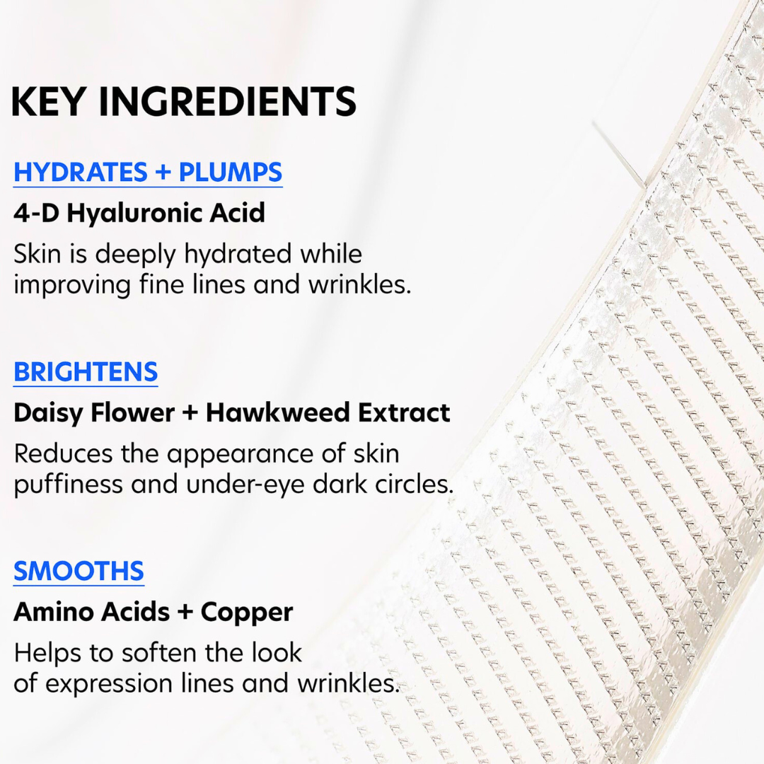 PCA Hyaluronic Acid Microneedle Eye Patches