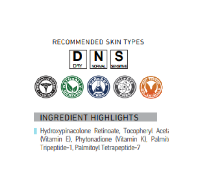 SM Clinicals Retinol Radiant Eye Cream
