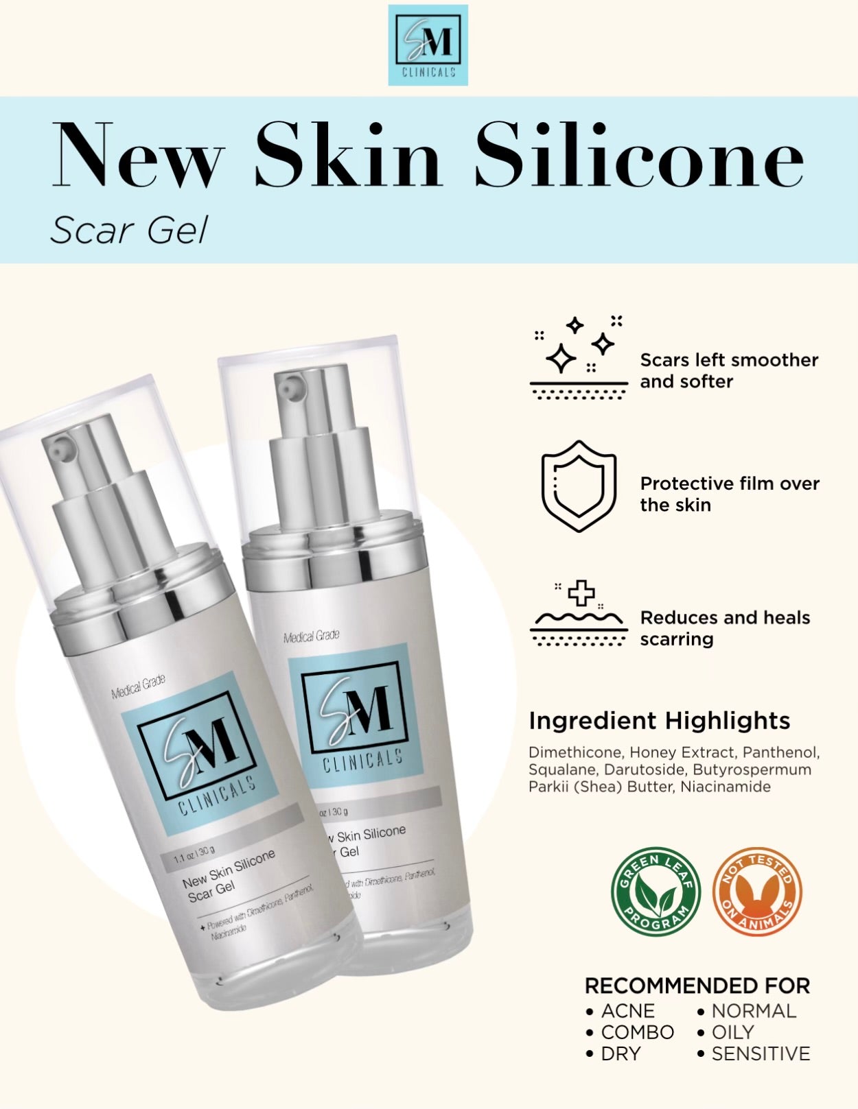 New Skin Silicone Scar Gel
